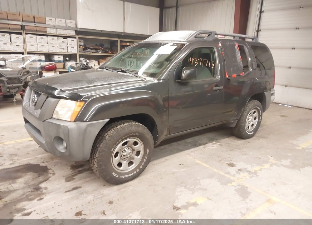 2008 NISSAN XTERRA X VIN: 5N1AN08W58C537886