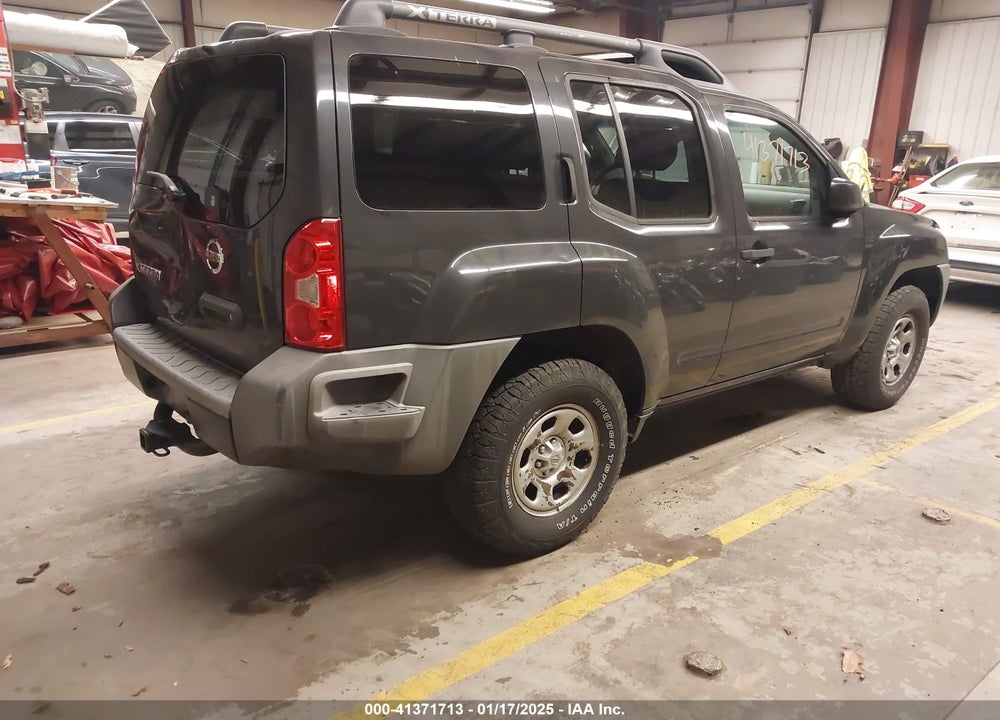 2008 NISSAN XTERRA X VIN: 5N1AN08W58C537886