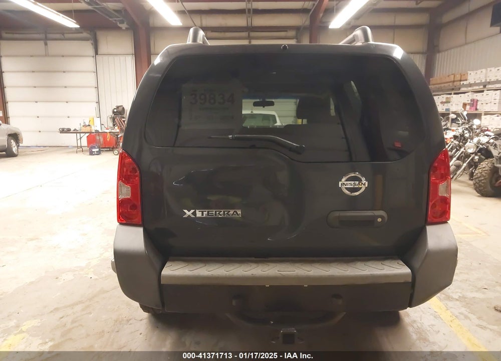 2008 NISSAN XTERRA X VIN: 5N1AN08W58C537886