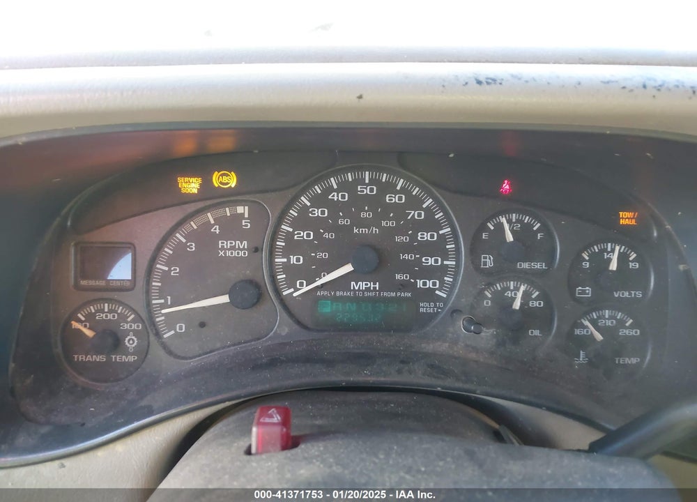 2002 CHEVROLET SILVERADO 2500HD LS VIN: 1GCHK23132F143019