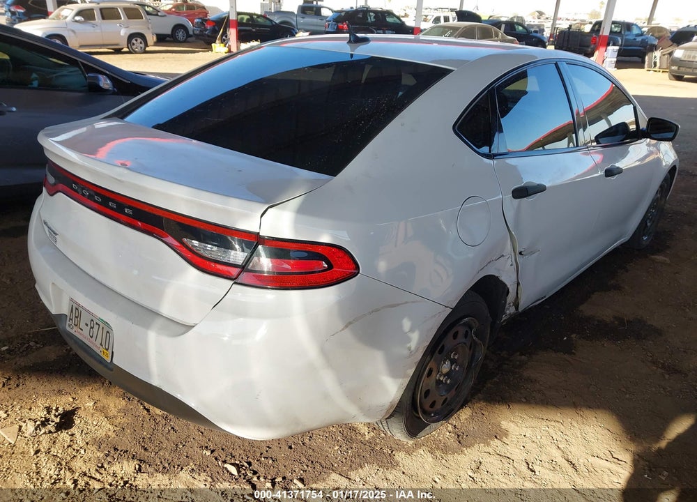 2013 DODGE DART VIN: 1C3CDFAA4DD131673
