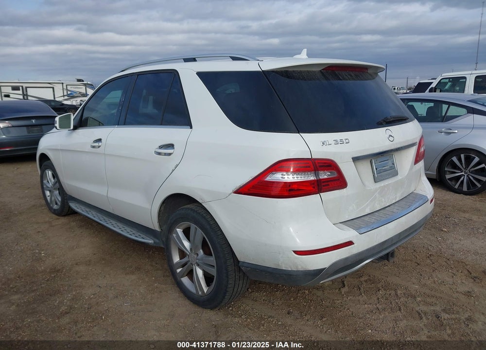 2015 MERCEDES-BENZ ML 350 VIN: 4JGDA5JB6FA452321