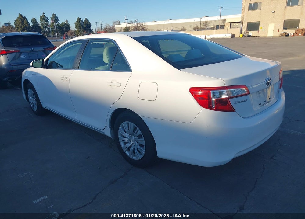 2013 TOYOTA CAMRY HYBRID VIN: 4T1BD1FK1DU071164