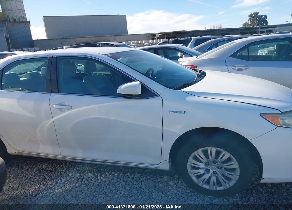 2013 TOYOTA CAMRY HYBRID VIN: 4T1BD1FK1DU071164