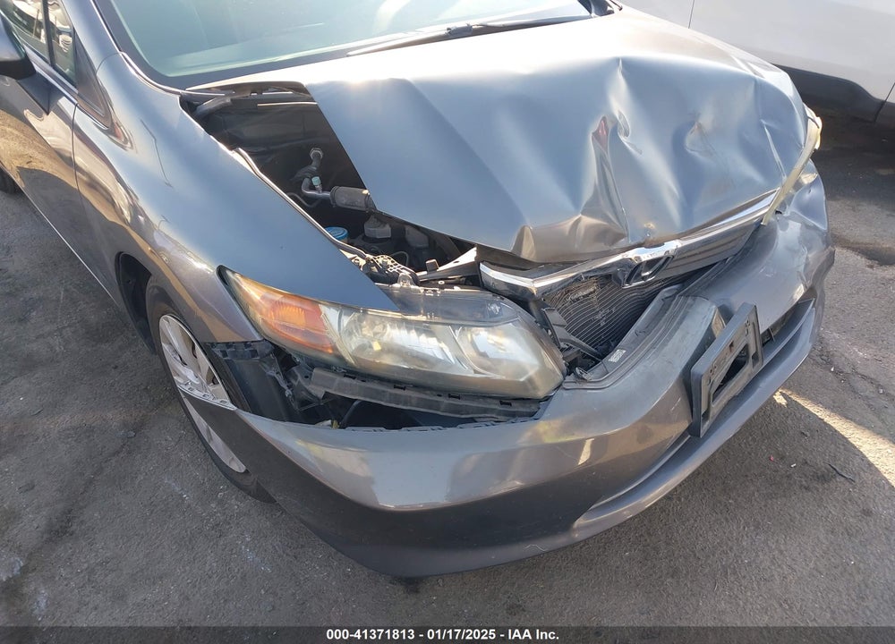2012 HONDA CIVIC SDN LX VIN: 19XFB2F54CE380619