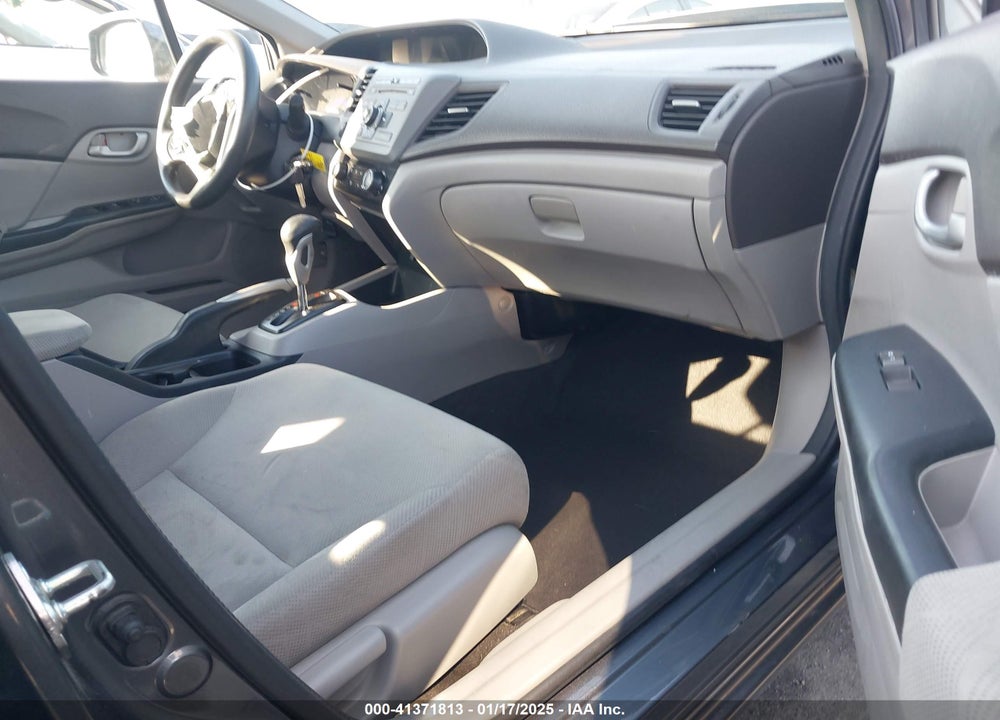 2012 HONDA CIVIC SDN LX VIN: 19XFB2F54CE380619