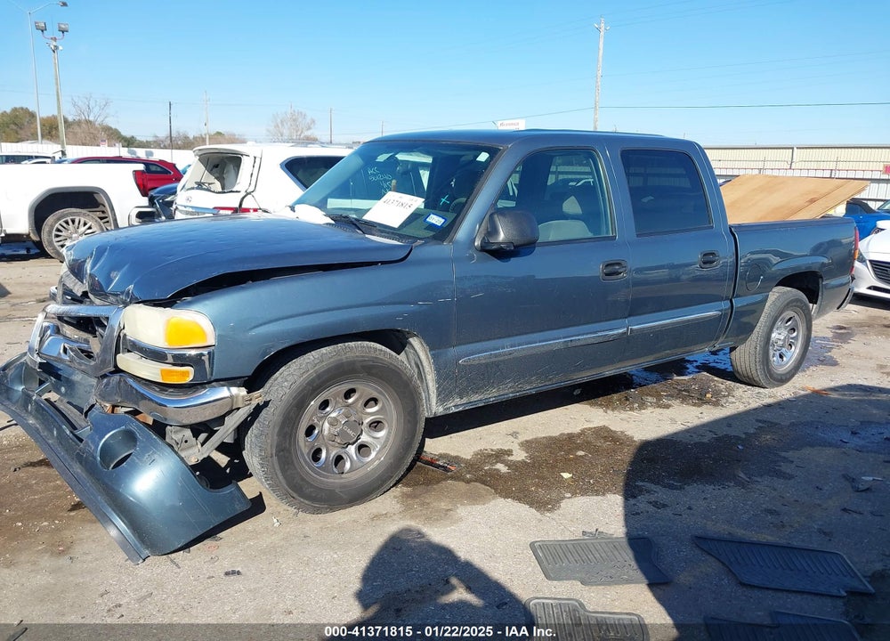 2007 GMC SIERRA 1500 CLASSIC VIN: 2GTEC13V771180893