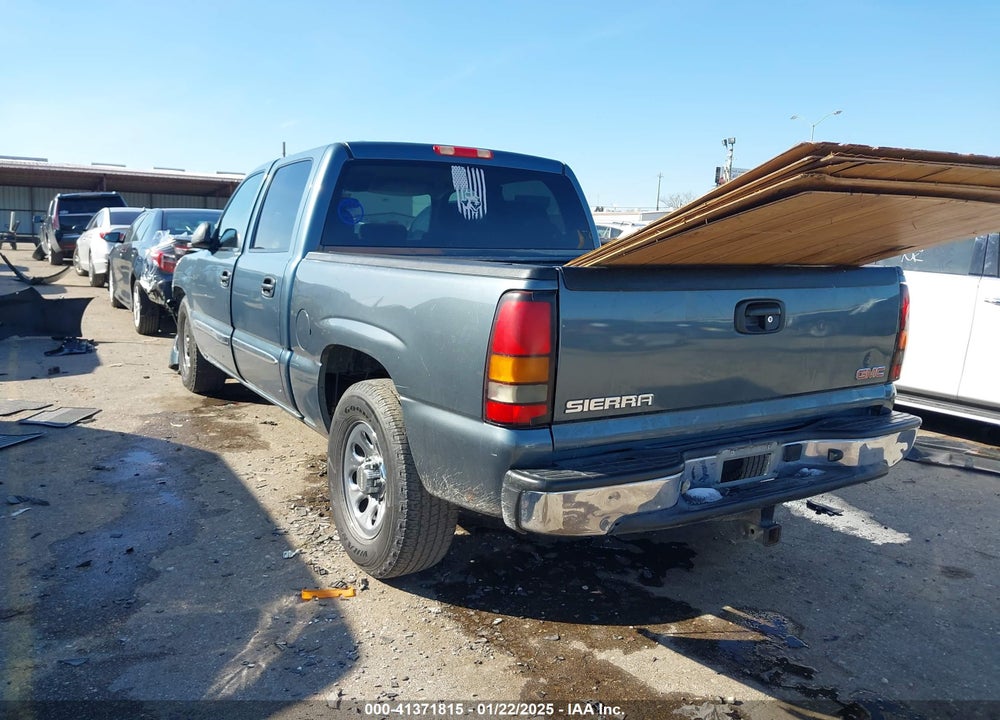 2007 GMC SIERRA 1500 CLASSIC VIN: 2GTEC13V771180893