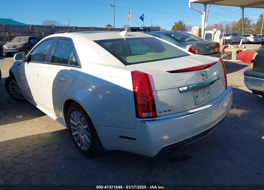 2012 CADILLAC CTS LUXURY VIN: 1G6DE5E50C0138004