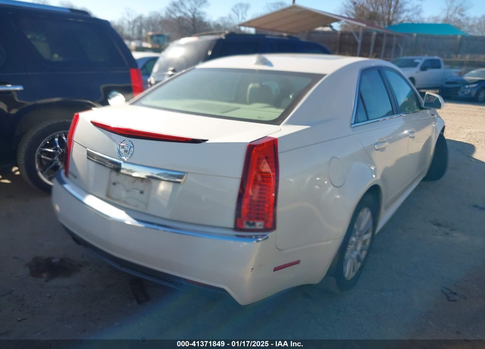 2012 CADILLAC CTS LUXURY VIN: 1G6DE5E50C0138004