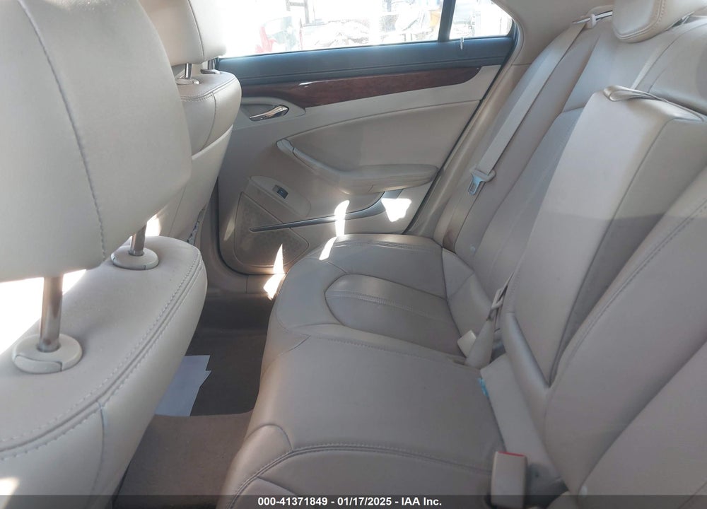 2012 CADILLAC CTS LUXURY VIN: 1G6DE5E50C0138004