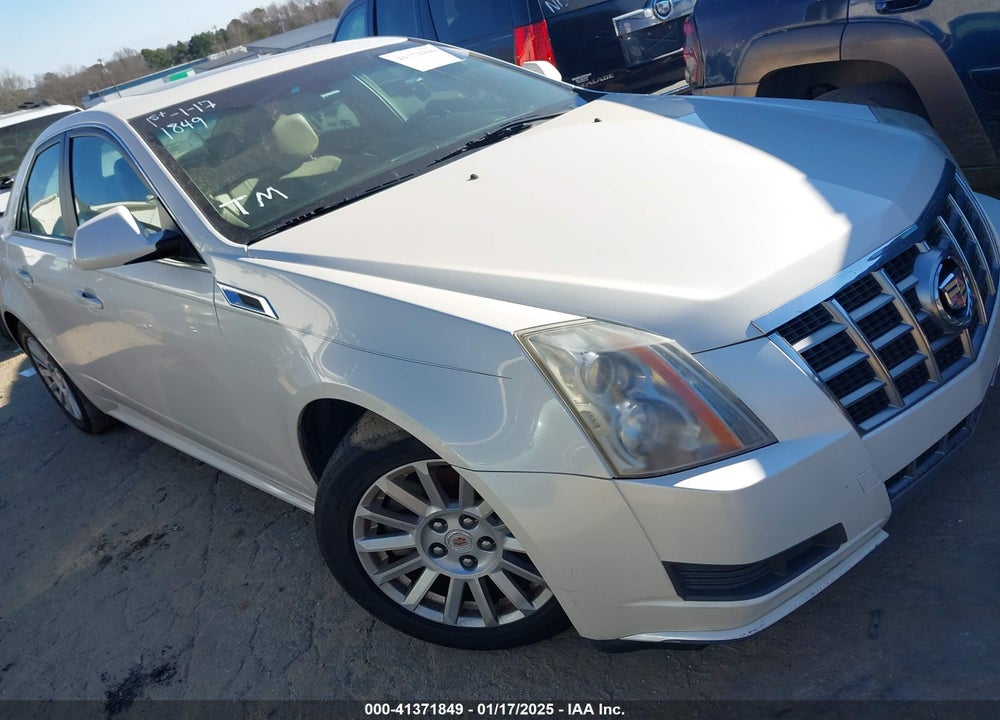 2012 CADILLAC CTS LUXURY VIN: 1G6DE5E50C0138004