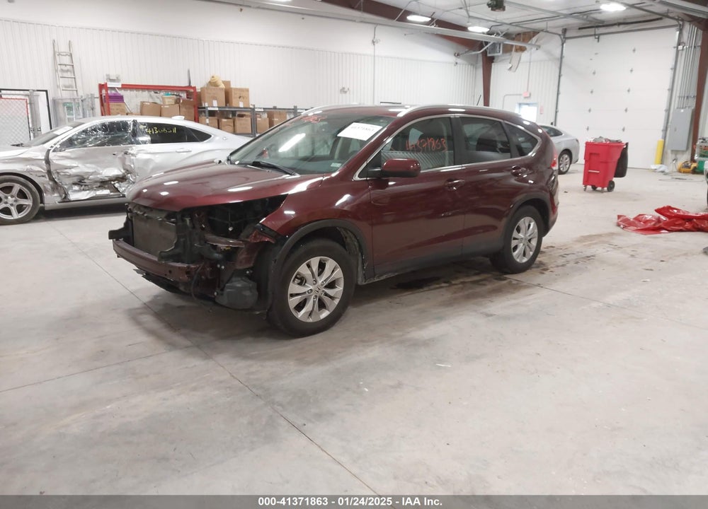 2013 HONDA CR-V EXL VIN: 5J6RM4H7XDL055283
