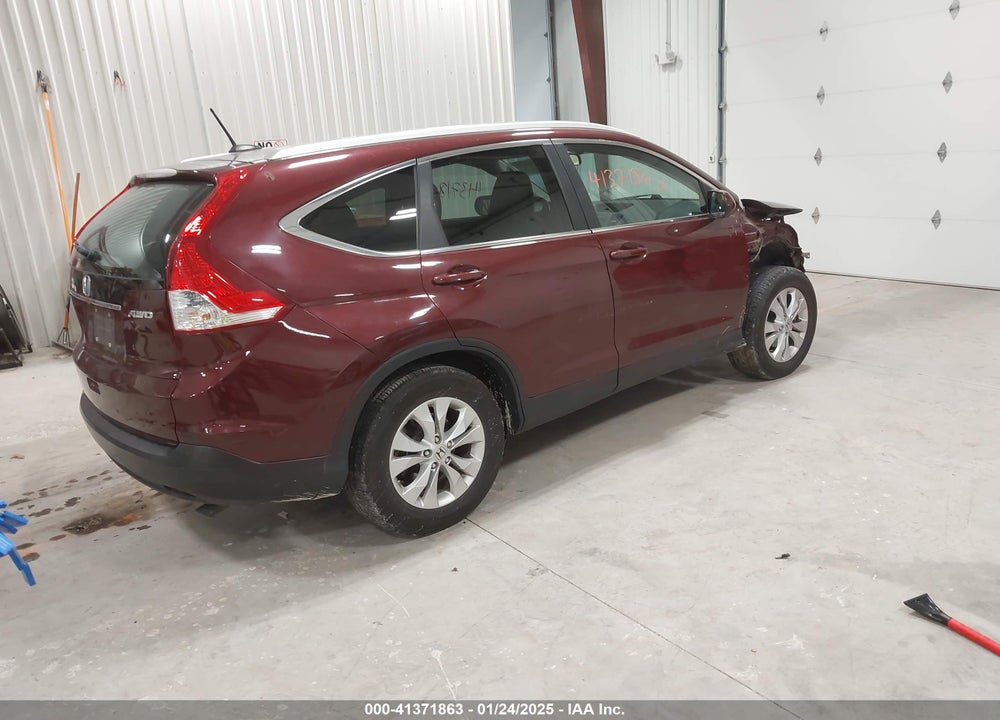 2013 HONDA CR-V EXL VIN: 5J6RM4H7XDL055283