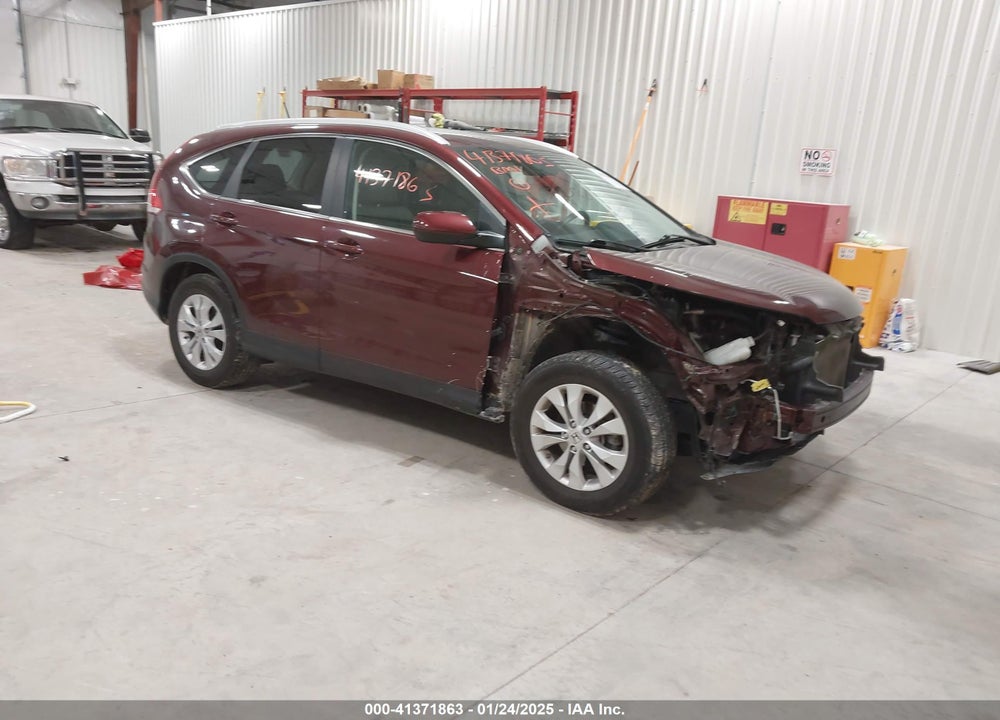2013 HONDA CR-V EXL VIN: 5J6RM4H7XDL055283