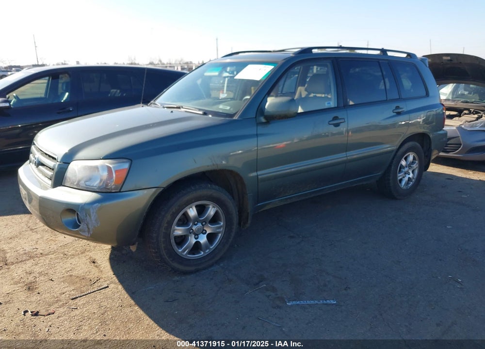 2005 TOYOTA HIGHLANDER V6 VIN: JTEDP21A150052434