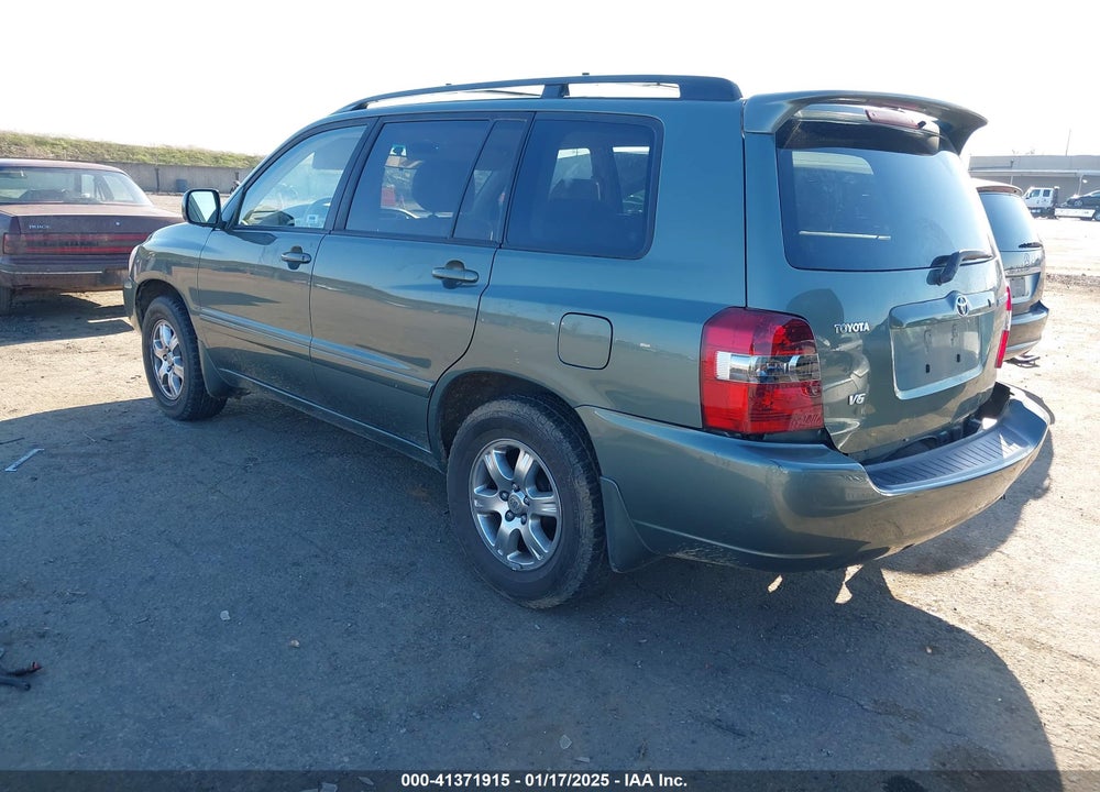 2005 TOYOTA HIGHLANDER V6 VIN: JTEDP21A150052434