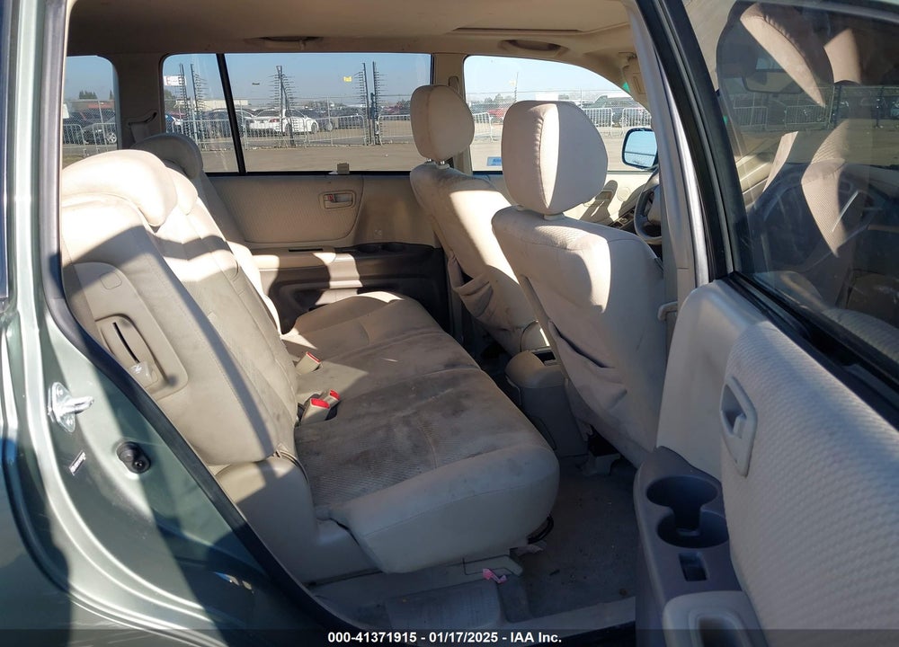 2005 TOYOTA HIGHLANDER V6 VIN: JTEDP21A150052434