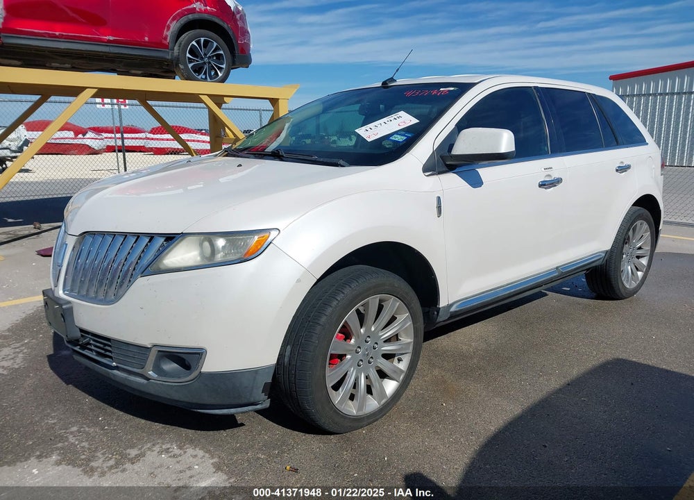 2011 LINCOLN MKX VIN: 2LMDJ6JK1BBJ02250