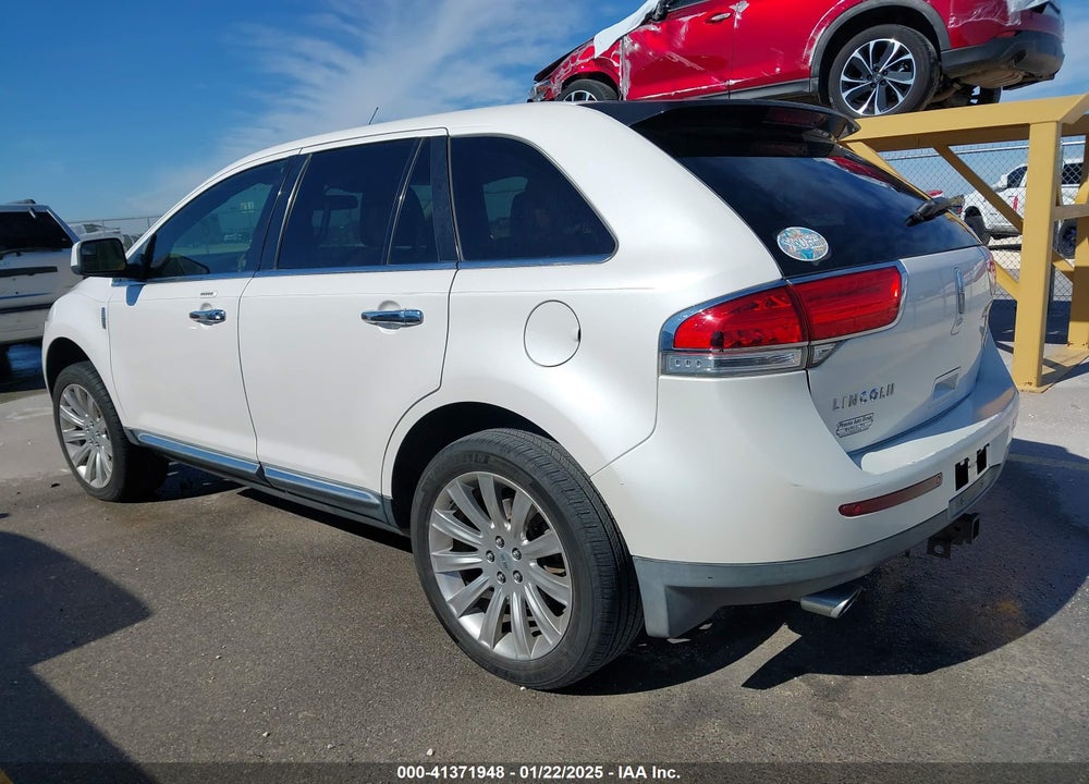 2011 LINCOLN MKX VIN: 2LMDJ6JK1BBJ02250
