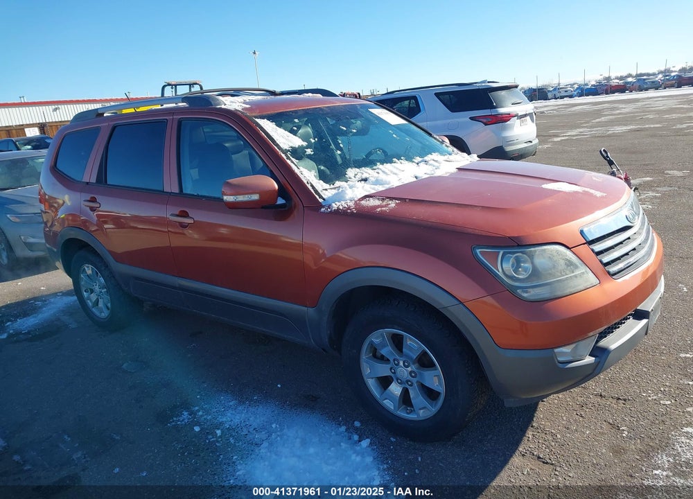 2009 KIA BORREGO EX V6 VIN: KNDJH741295034028