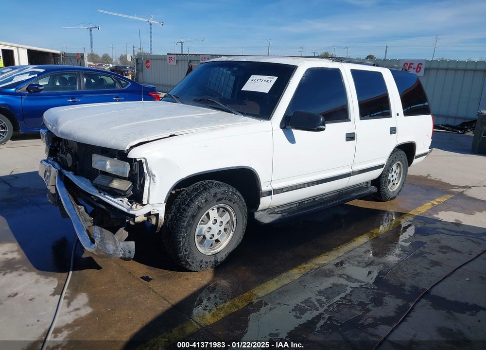 1997 CHEVROLET TAHOE LS VIN: 1GNEC13R6VJ373453