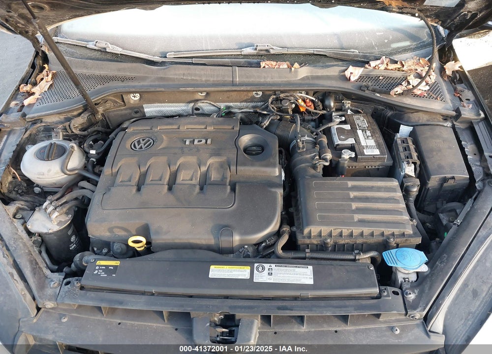 2015 VOLKSWAGEN GOLF TDI S 4-DOOR VIN: 3VWRA7AU0FM013171