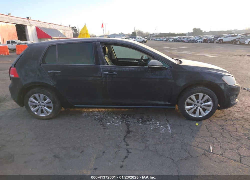2015 VOLKSWAGEN GOLF TDI S 4-DOOR VIN: 3VWRA7AU0FM013171