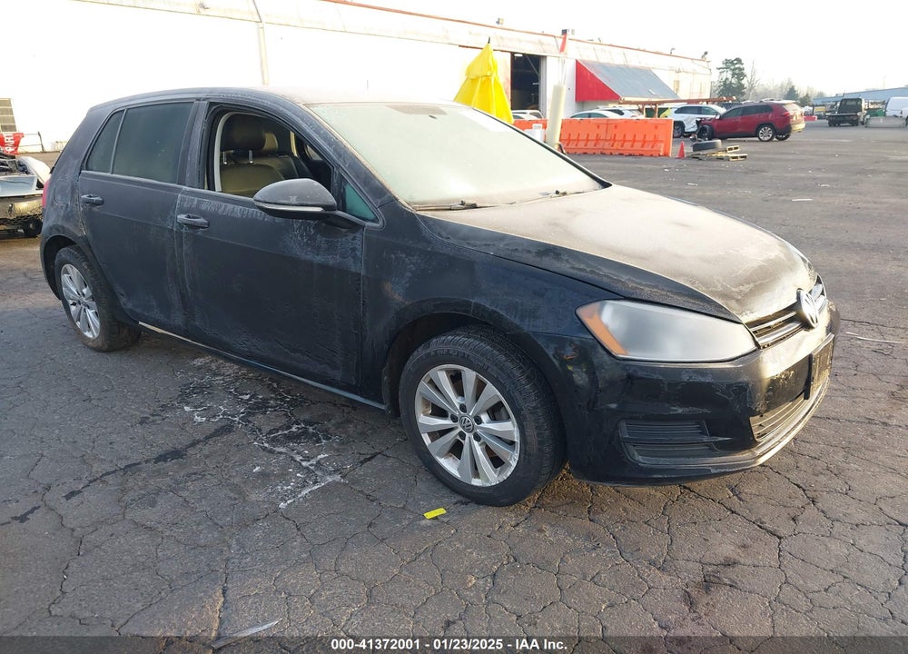 2015 VOLKSWAGEN GOLF TDI S 4-DOOR VIN: 3VWRA7AU0FM013171