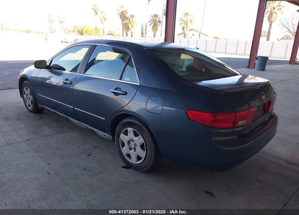 2005 HONDA ACCORD 2.4 LX VIN: 1HGCM564X5A133408