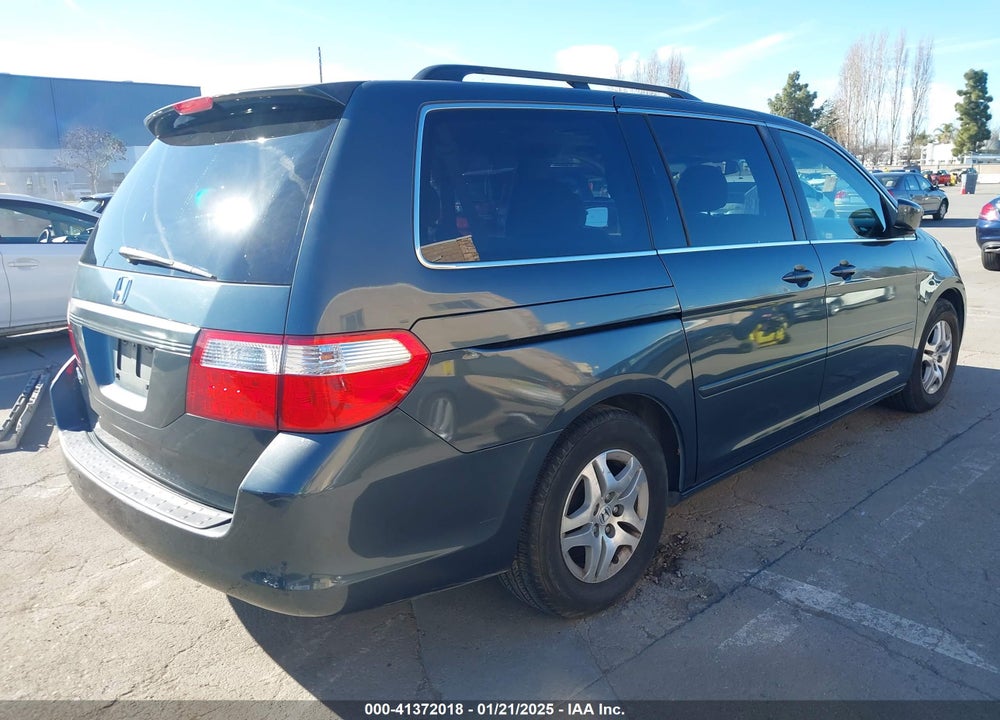 2006 HONDA ODYSSEY EX-L VIN: 5FNRL38736B055537