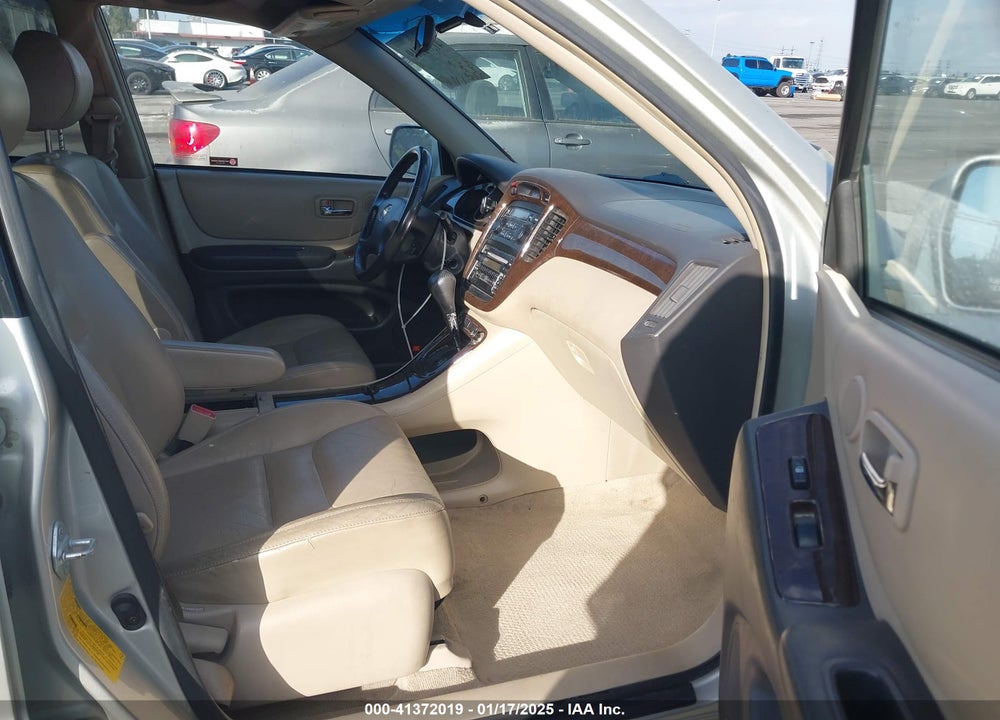 2003 TOYOTA HIGHLANDER LIMITED V6 VIN: JTEGF21A930080950
