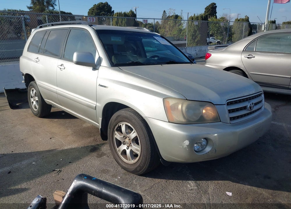 2003 TOYOTA HIGHLANDER LIMITED V6 VIN: JTEGF21A930080950