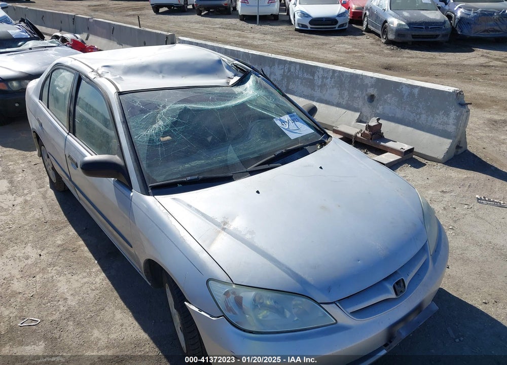 2004 HONDA CIVIC VP VIN: 2HGES16314H562631