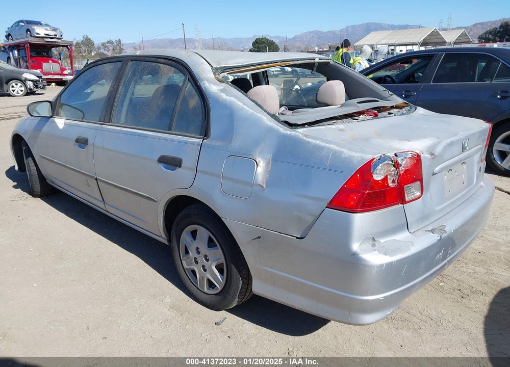 2004 HONDA CIVIC VP VIN: 2HGES16314H562631