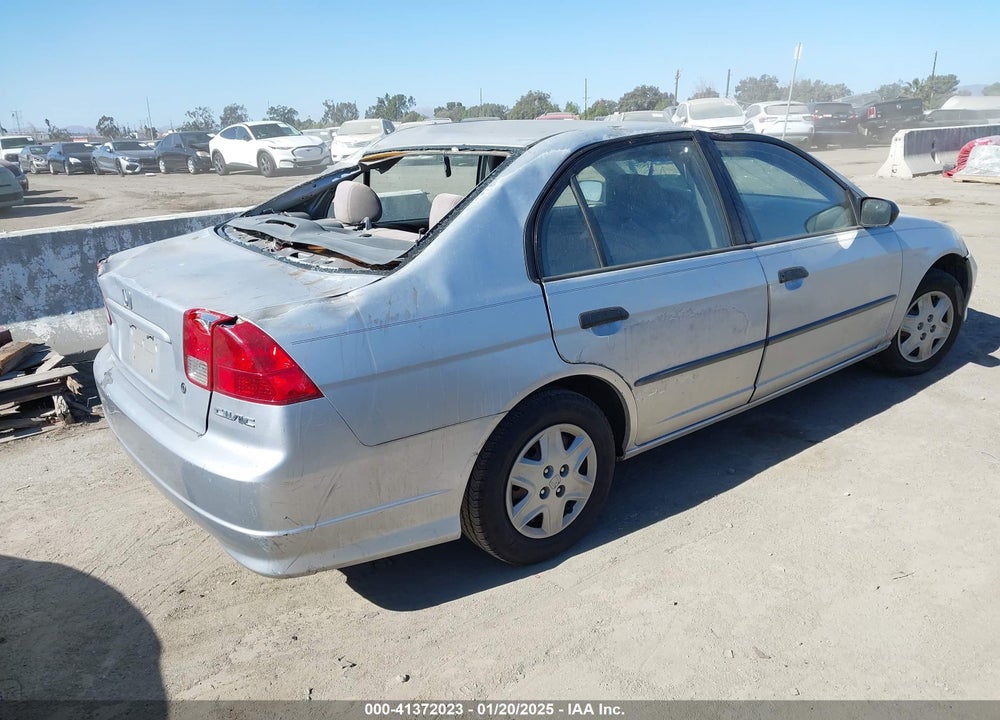 2004 HONDA CIVIC VP VIN: 2HGES16314H562631