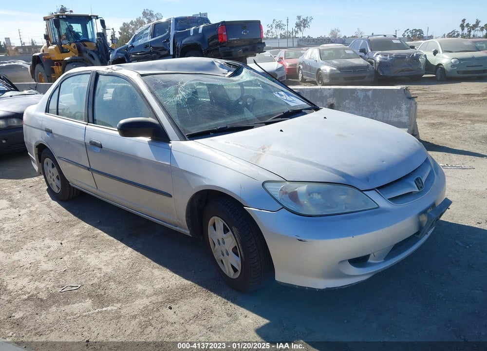 2004 HONDA CIVIC VP VIN: 2HGES16314H562631