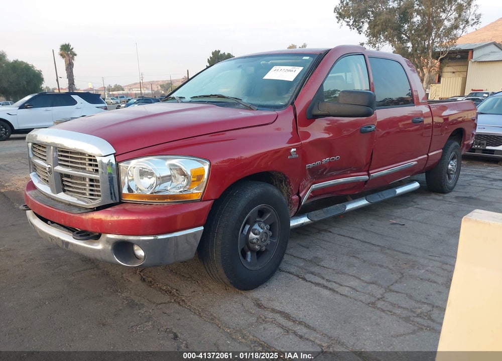 2006 DODGE RAM 2500 LARAMIE VIN: 3D7KR29C56G177435