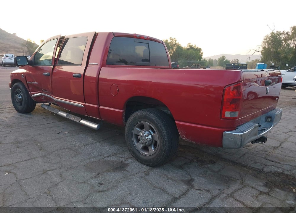 2006 DODGE RAM 2500 LARAMIE VIN: 3D7KR29C56G177435