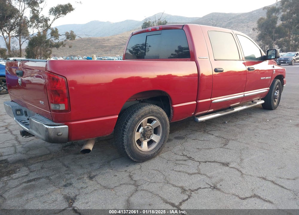 2006 DODGE RAM 2500 LARAMIE VIN: 3D7KR29C56G177435