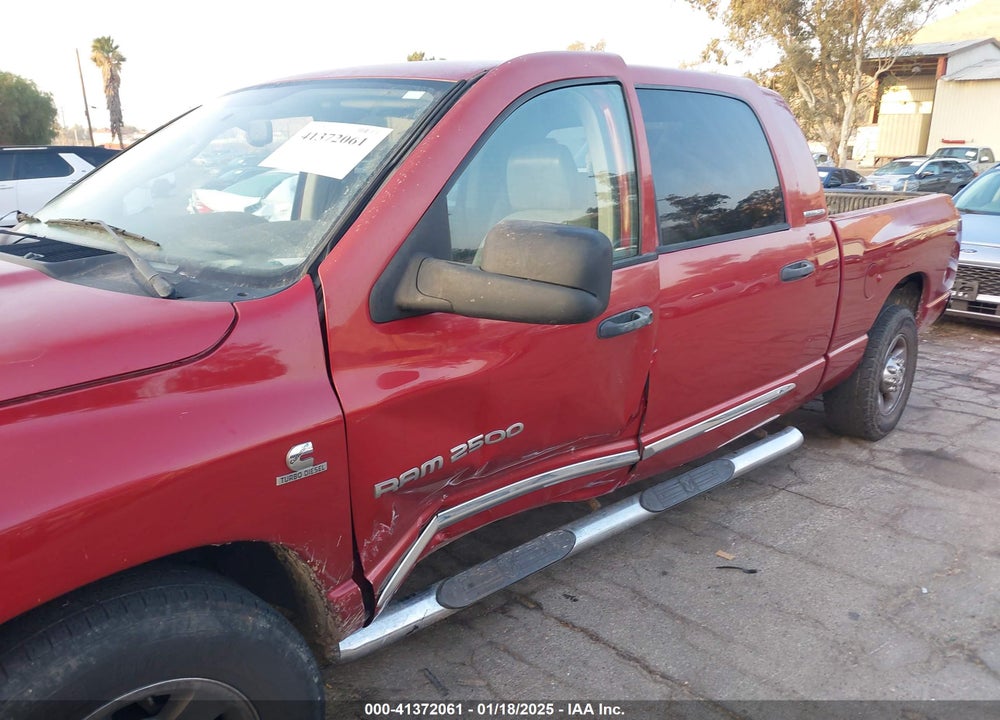 2006 DODGE RAM 2500 LARAMIE VIN: 3D7KR29C56G177435