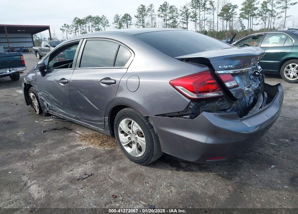 2015 HONDA CIVIC VIN: 19XFB2F55FE281697