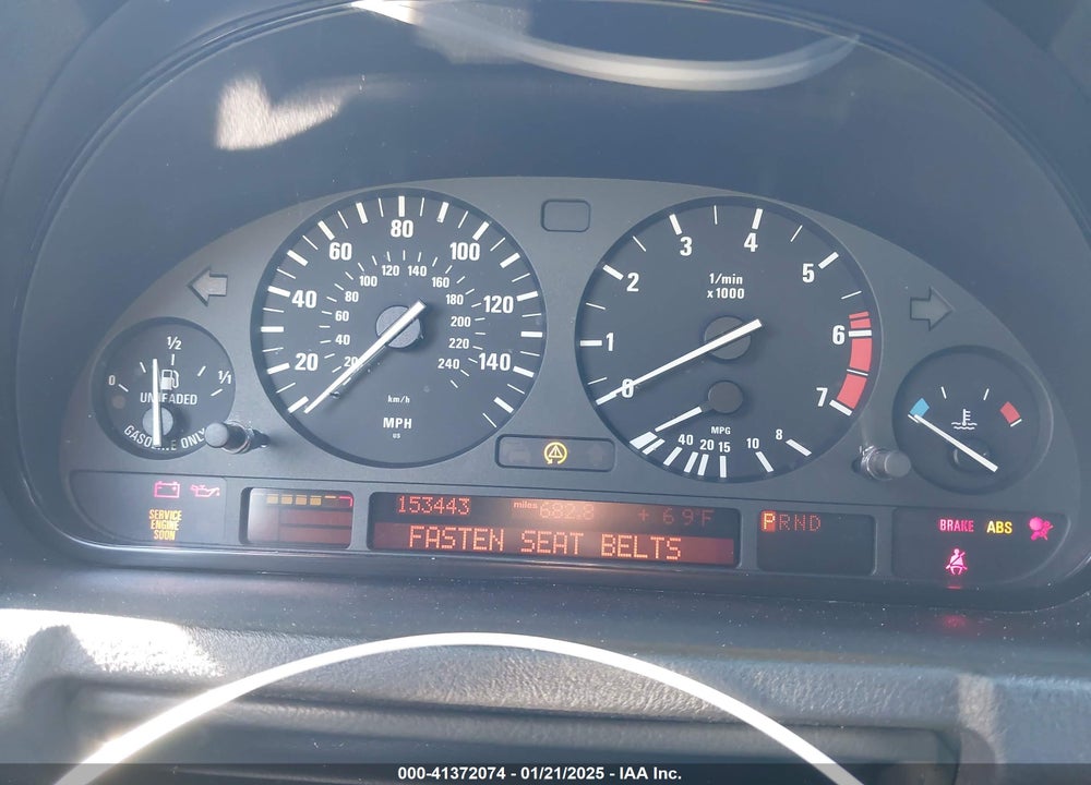 2002 BMW X5 4.4I VIN: 5UXFB33542LH33183