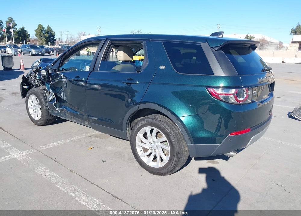 2017 LAND ROVER DISCOVERY SPORT HSE VIN: SALCR2BG6HH701933