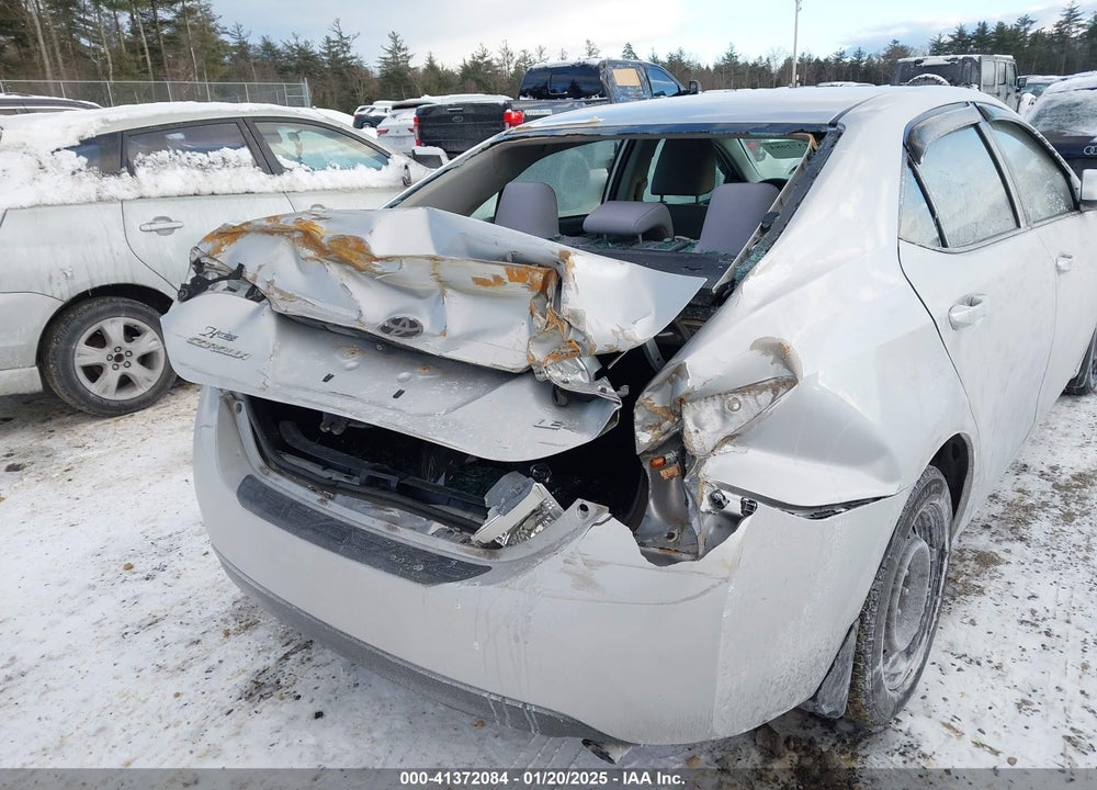 2015 TOYOTA COROLLA LE VIN: 2T1BURHEXFC234260