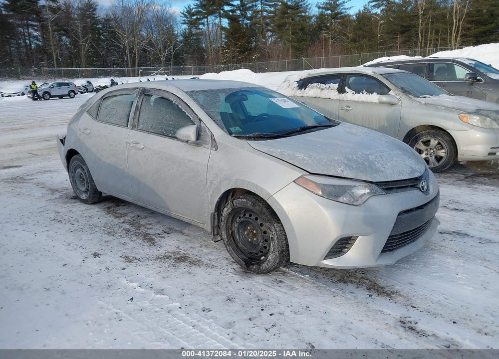 2015 TOYOTA COROLLA LE VIN: 2T1BURHEXFC234260