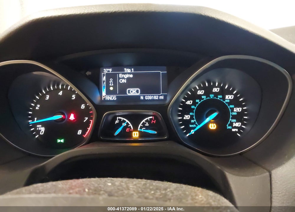 2014 FORD FOCUS VIN: 1FADP3N24EL184959