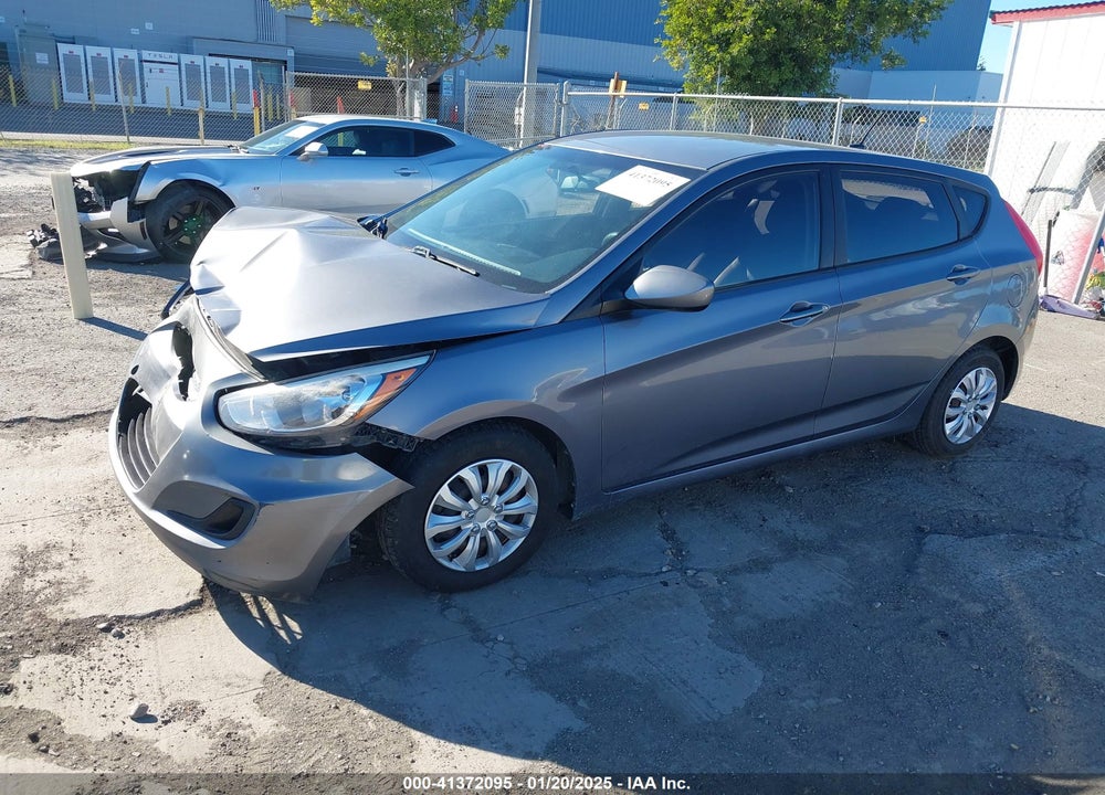 2016 HYUNDAI ACCENT VIN: KMHCT5AE8GU263783