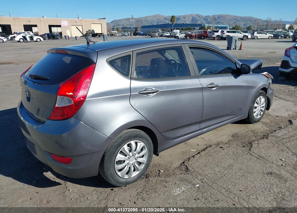 2016 HYUNDAI ACCENT VIN: KMHCT5AE8GU263783