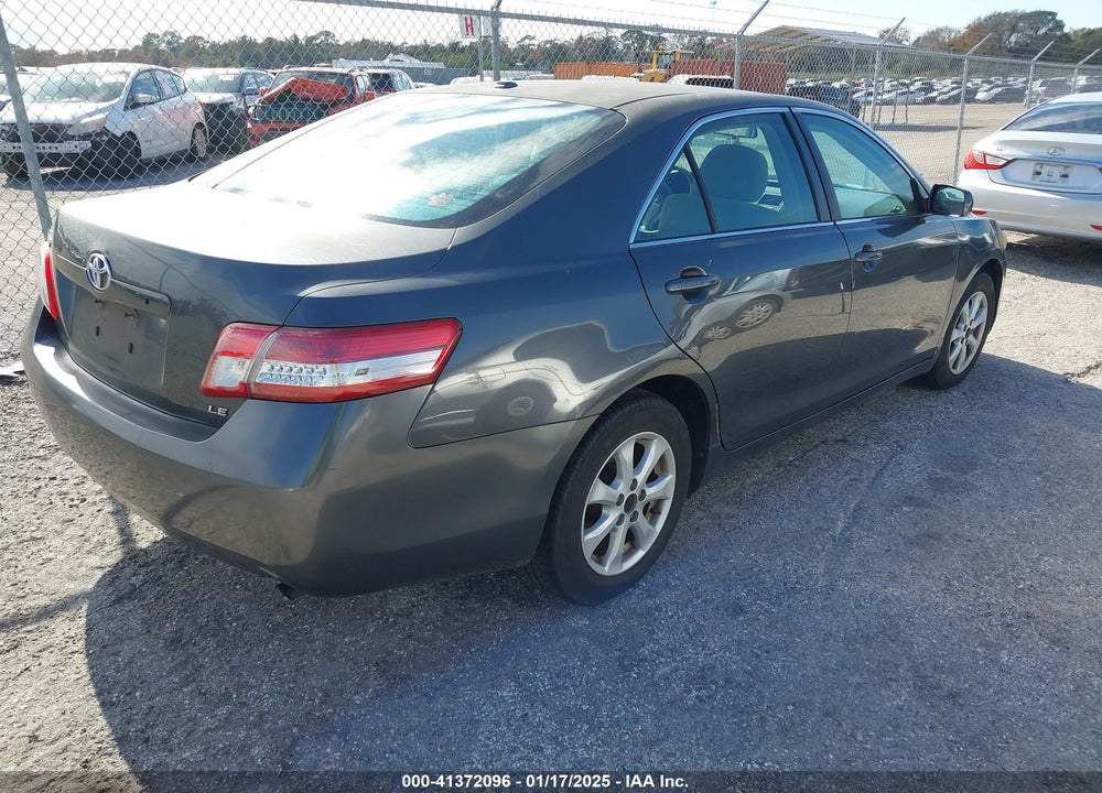 2010 TOYOTA CAMRY LE VIN: 4T1BF3EK0AU579581